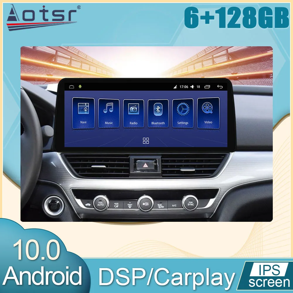 6+128G Android For Honda Accord 10 2018 2019 2020 Car Radio Multimedia GPS Navi Video Player Carplay DVD Head Unit DPS No 2Din
6+128G Android For Honda Accord 10 2018 2019 2020 Car Radio Multimedia GPS Navi Video Player Carplay DVD Head Unit DPS No 2Din