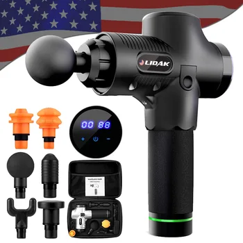 LIDAK Massage Gun Muscle Massager Muscle Pain Management after Training Exercising Body Relaxation Slimming Shaping Pain Relief
LIDAK Massage Gun Muscle Massager Muscle Pain Management after Training Exercising Body Relaxation Slimming Shaping Pain Relief