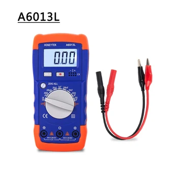 Newest Professional LCR Meter Multimeter Tester Pointer Display Measurable Capacitor 1999 Display Count Multi-test A6013L
Newest Professional LCR Meter Multimeter Tester Pointer Display Measurable Capacitor 1999 Display Count Multi-test A6013L