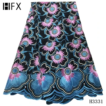 HFX Nigerian lace fabric 2020 high quality lace Swiss cotton lace fabric popular Dubai style 5yard voile suisse coton 2020 F3331
HFX Nigerian lace fabric 2020 high quality lace Swiss cotton lace fabric popular Dubai style 5yard voile suisse coton 2020 F3331