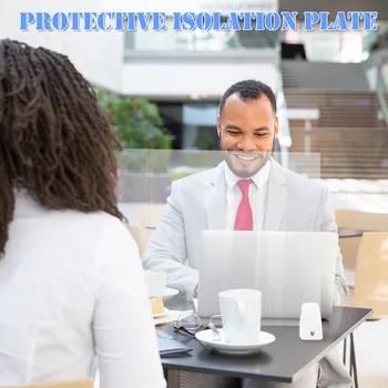 Clear Perfection Reception Counter Side Protection Safety Glass Counter Top 50x32cm health management droplet defense partition
Clear Perfection Reception Counter Side Protection Safety Glass Counter Top 50x32cm health management droplet defense partition