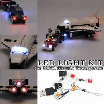 Universal DIY LED Lighting Brick Kit for 31091 Transporter Decoration Moc Building Blocks Toys Bricks USB LED Light Kit
Universal DIY LED Lighting Brick Kit for 31091 Transporter Decoration Moc Building Blocks Toys Bricks USB LED Light Kit