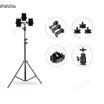 Tripod phone holder with Bluetooth remote control for live video recording video shooting self-timer CD50 T07
Tripod phone holder with Bluetooth remote control for live video recording video shooting self-timer CD50 T07