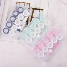 5 Pairs Contact Lens Box Holder Portable Small Lovely Clear Eyewear Bag Container Contact Lenses Soak Storage Case With Tweezers
5 Pairs Contact Lens Box Holder Portable Small Lovely Clear Eyewear Bag Container Contact Lenses Soak Storage Case With Tweezers