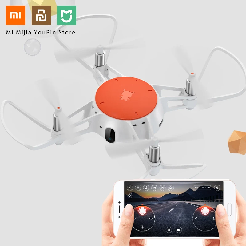 Original Xiaomi Mitu Remote Control Small Plane by Fly 10min 920mAh Mini Cool Toy Phone/Bluetooth Controller Quad Core 1.2G SOC
Original Xiaomi Mitu Remote Control Small Plane by Fly 10min 920mAh Mini Cool Toy Phone/Bluetooth Controller Quad Core 1.2G SOC