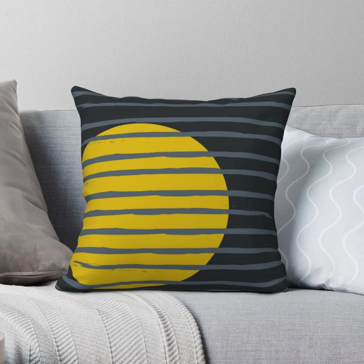 Stripes And The Moon Square Pillowcase Polyester Linen Velvet Pattern Zip Decor Home Cushion Cover
Stripes And The Moon Square Pillowcase Polyester Linen Velvet Pattern Zip Decor Home Cushion Cover