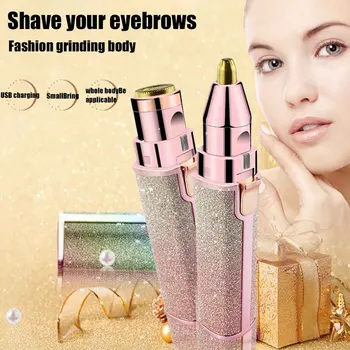 2 In 1 Ear Lady Epilator Lips Eyebrow Razors Hair Remove Nose Painless With LED Lights Electric Trimmer USB Rechargeable Body
2 In 1 Ear Lady Epilator Lips Eyebrow Razors Hair Remove Nose Painless With LED Lights Electric Trimmer USB Rechargeable Body
