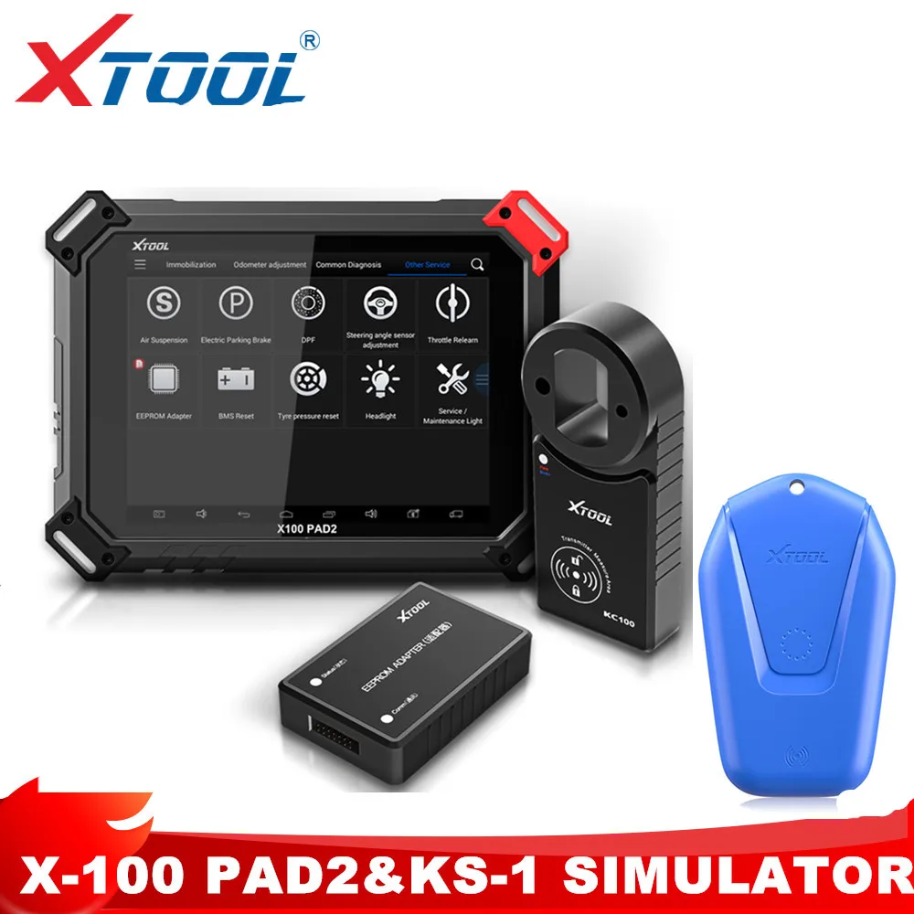XTOOL X100 Pad2 Pro лучше чем X300 Pro3 DP С KC100 ключевым программатором со стандартным