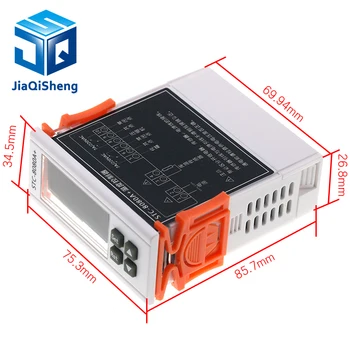 STC-8080A+ Refrigerator Thermostat Temperature Controller Refrigeration Automatic Defrost Timer Intelligent Single Probe
STC-8080A+ Refrigerator Thermostat Temperature Controller Refrigeration Automatic Defrost Timer Intelligent Single Probe