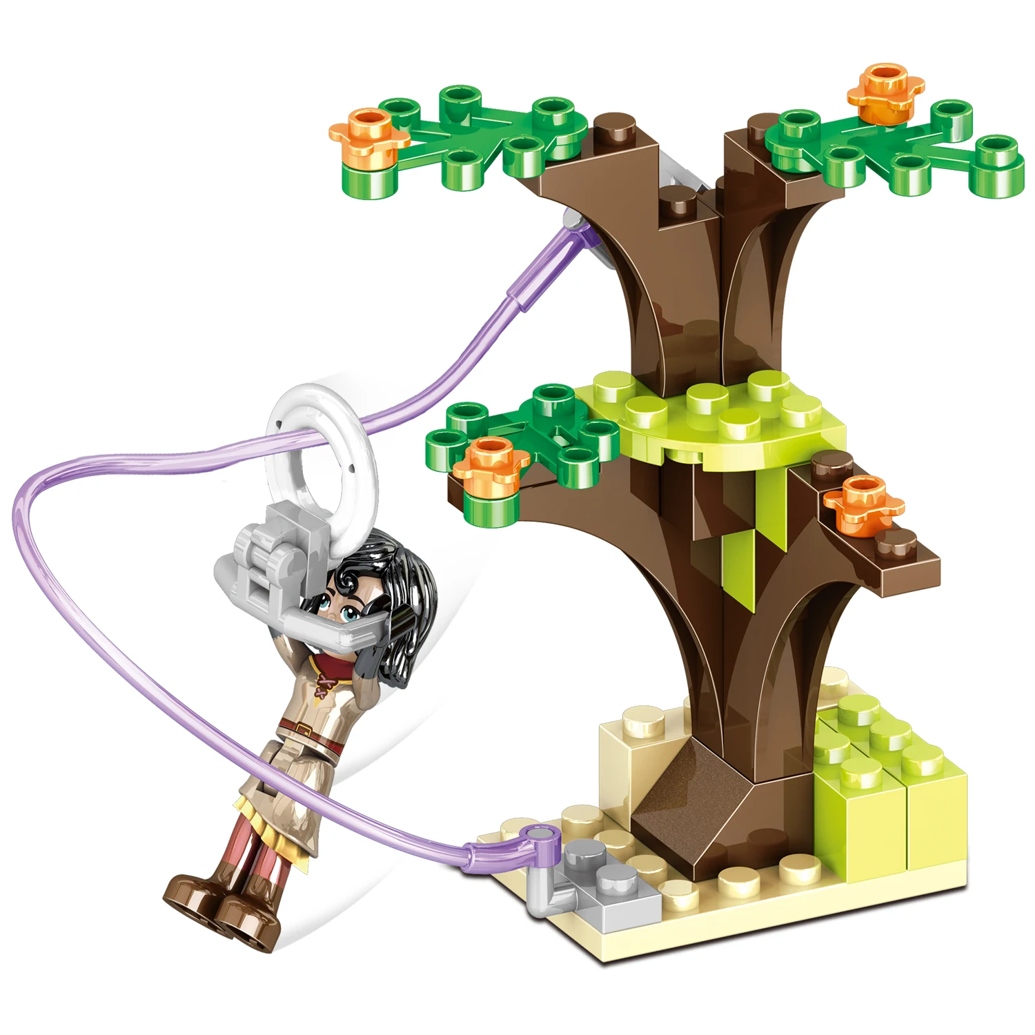 Tree House Building Blocks Friends Bricks for Girls Series Friendship Set Toy for Children Gift