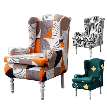 2PCS Sloping Arm King Back Chair Cover Elastic Armchair Wingback Chair Wing Back Chair Cover Stretch Protector SlipCover Protect
2PCS Sloping Arm King Back Chair Cover Elastic Armchair Wingback Chair Wing Back Chair Cover Stretch Protector SlipCover Protect