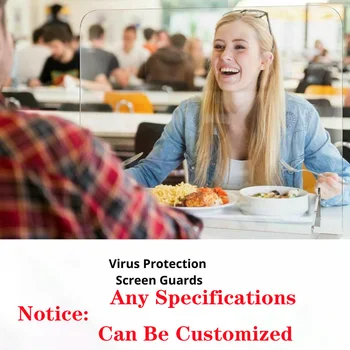 NEW Anti-spray Baffle Plexiglass Isolation Plate Counter Sneeze Transparent Acrylic Protection Screen Desktop Isolation Baffle
NEW Anti-spray Baffle Plexiglass Isolation Plate Counter Sneeze Transparent Acrylic Protection Screen Desktop Isolation Baffle