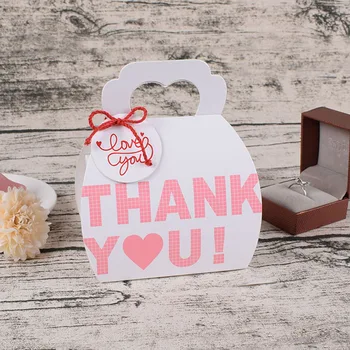 5pcs Thank You Gift Box Bag with Handles Candy Cookie Paper Boxes Craft Stationery Packing Paper Box Stationery Holders Supplies
5pcs Thank You Gift Box Bag with Handles Candy Cookie Paper Boxes Craft Stationery Packing Paper Box Stationery Holders Supplies