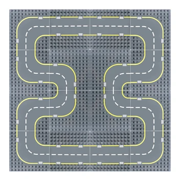 City Traffic Base Plate For Big Size Blocks Bricks Baseplate Board DIY Building Blocks Sets Parts Building Toy for Children Gift
City Traffic Base Plate For Big Size Blocks Bricks Baseplate Board DIY Building Blocks Sets Parts Building Toy for Children Gift