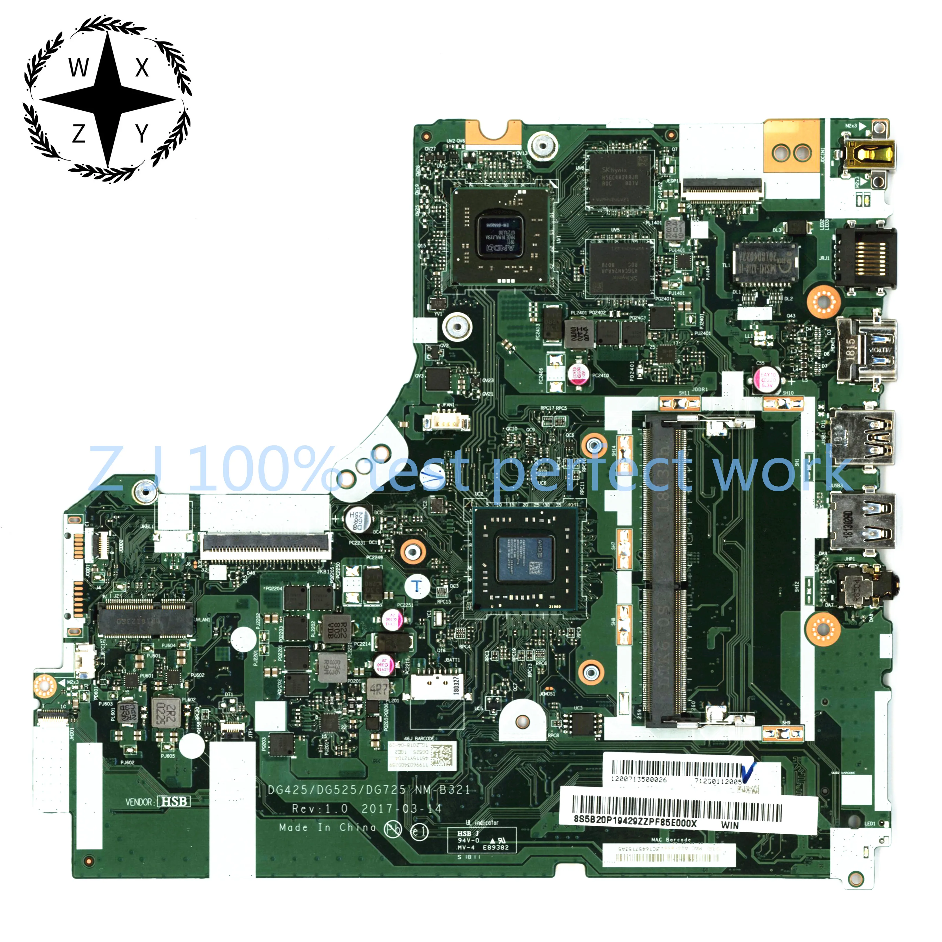 For Lenovo Ideapad 320-15AST 320-15ACL Laptop Motherboard A9-9420 Processor 5B20P19429 NM-B321 MB 100% Tested Fast Ship | Компьютеры и