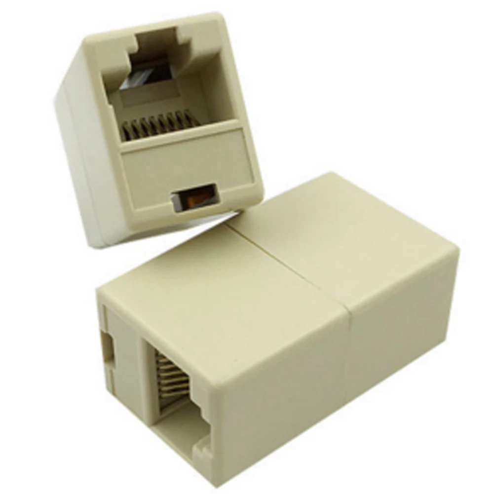 Network Ethernet Lan Cable Joiner Bilateral 8 Pins Coupler Connector RJ45 Computer Netwoerk Connection Adapters 10pcs
Network Ethernet Lan Cable Joiner Bilateral 8 Pins Coupler Connector RJ45 Computer Netwoerk Connection Adapters 10pcs