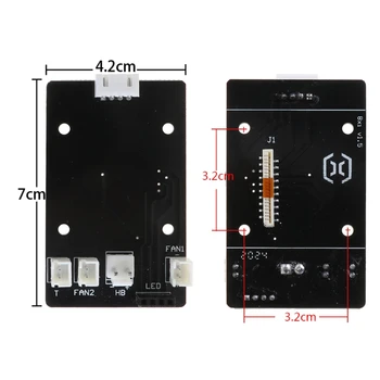 Hot End PCB Board and 24-pin Cable Kit for Artillery Sidewinder X1 3D Printer
Hot End PCB Board and 24-pin Cable Kit for Artillery Sidewinder X1 3D Printer