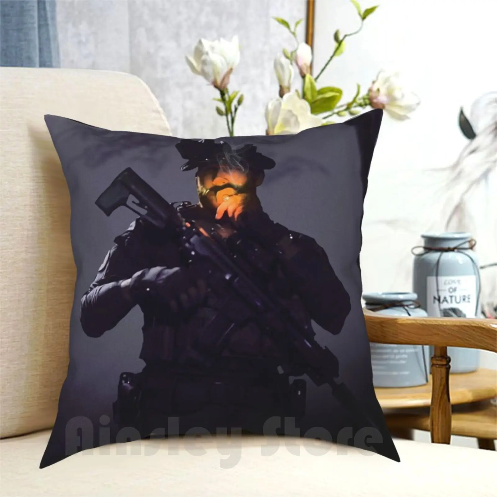 Modern Warfare Going Dark Pillow Case Printed Home Soft DIY Pillow cover Modern Warfare Captain Captain Price Tactical Spec
Modern Warfare Going Dark Pillow Case Printed Home Soft DIY Pillow cover Modern Warfare Captain Captain Price Tactical Spec