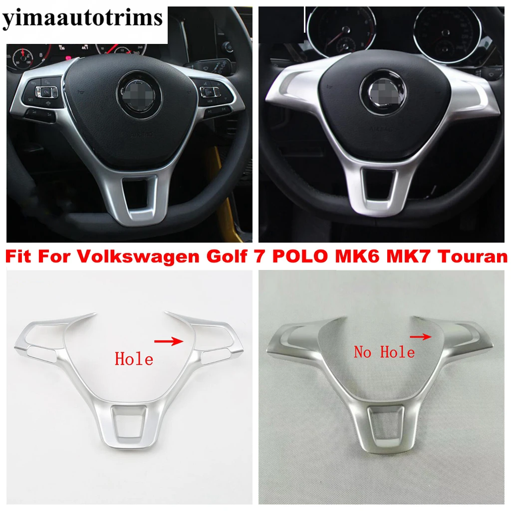 Steering Wheel Frame Decoration Cover Trim For Volkswagen Golf 7 POLO MK6 MK7 Touran ABS Matte Carbon Fiber Accessories Interior
Steering Wheel Frame Decoration Cover Trim For Volkswagen Golf 7 POLO MK6 MK7 Touran ABS Matte Carbon Fiber Accessories Interior