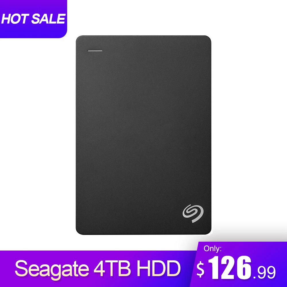 

Seagate 1TB 2TB 4TB HDD External Hard Drive Hard Disk Backup Plus Slim USB 3.0 2.5" Portable Hard Drive For Desktop Laptop