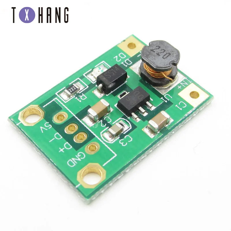 2Pcs 500mA DC-DC Mini Step Up Power Module 1-5V To 5V Step-up Boost Converter For Arduino
2Pcs 500mA DC-DC Mini Step Up Power Module 1-5V To 5V Step-up Boost Converter For Arduino