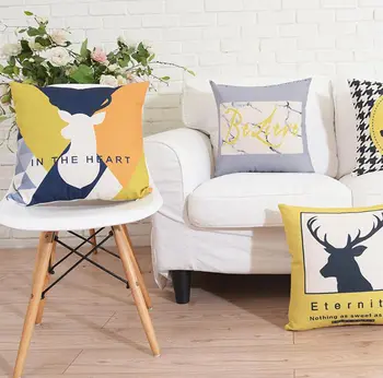Free Shipping!Cute yellow black deer letter square throw pillow/almofadas case 45 adult teenage child,cushion cover home decore
Free Shipping!Cute yellow black deer letter square throw pillow/almofadas case 45 adult teenage child,cushion cover home decore