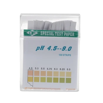 100 Strip 4.5-9 PH Alkaline Acid Indicator Paper Water Saliva Litmus Testing Kit L69A
100 Strip 4.5-9 PH Alkaline Acid Indicator Paper Water Saliva Litmus Testing Kit L69A