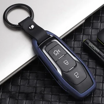Car Key Cover Case For Ford Mondeo Ranger S C Max Explorer 5 Fiesta ST F15 Mk4 MK3 MK5 Key Chain Ring Accessories Protection 
Car Key Cover Case For Ford Mondeo Ranger S C Max Explorer 5 Fiesta ST F15 Mk4 MK3 MK5 Key Chain Ring Accessories Protection