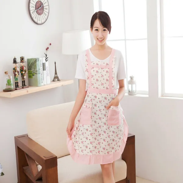 Women Lady Restaurant Home Kitchen For Pocket Cooking Cotton Apron Bib Flower Pattern
Women Lady Restaurant Home Kitchen For Pocket Cooking Cotton Apron Bib Flower Pattern