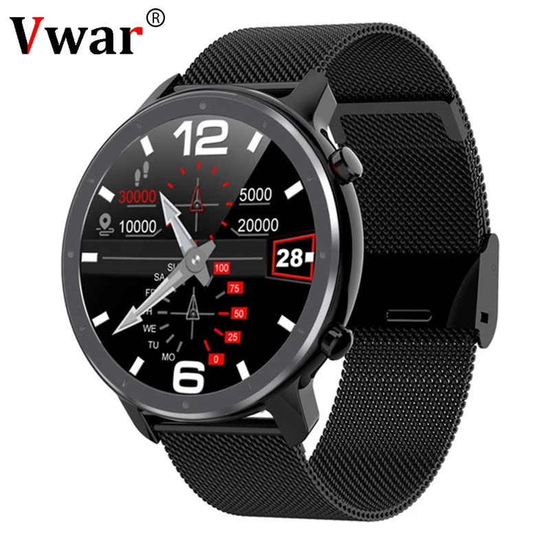 Vwar ECG PPG Smart Watch IP68 Waterproof Multiple Sports Heart Rate Bluetooth Smartwatch Blood Pressure oxygen VS L9 L7 L8 DT99
Vwar ECG PPG Smart Watch IP68 Waterproof Multiple Sports Heart Rate Bluetooth Smartwatch Blood Pressure oxygen VS L9 L7 L8 DT99