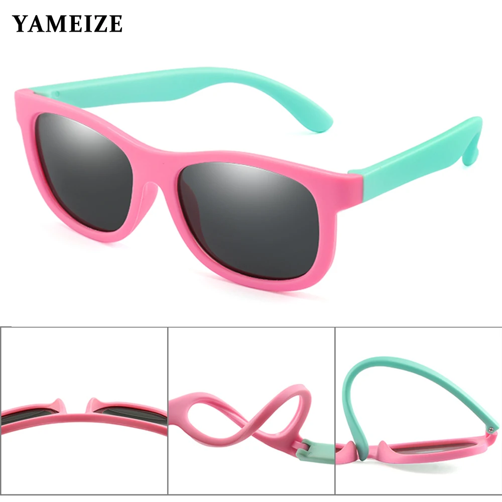 Square Kids Polarized Sunglasses Children Baby Ultra-soft Silicone Safety Sunglasses Girls Boys TR90 UV Protection Candy Oculos
Square Kids Polarized Sunglasses Children Baby Ultra-soft Silicone Safety Sunglasses Girls Boys TR90 UV Protection Candy Oculos