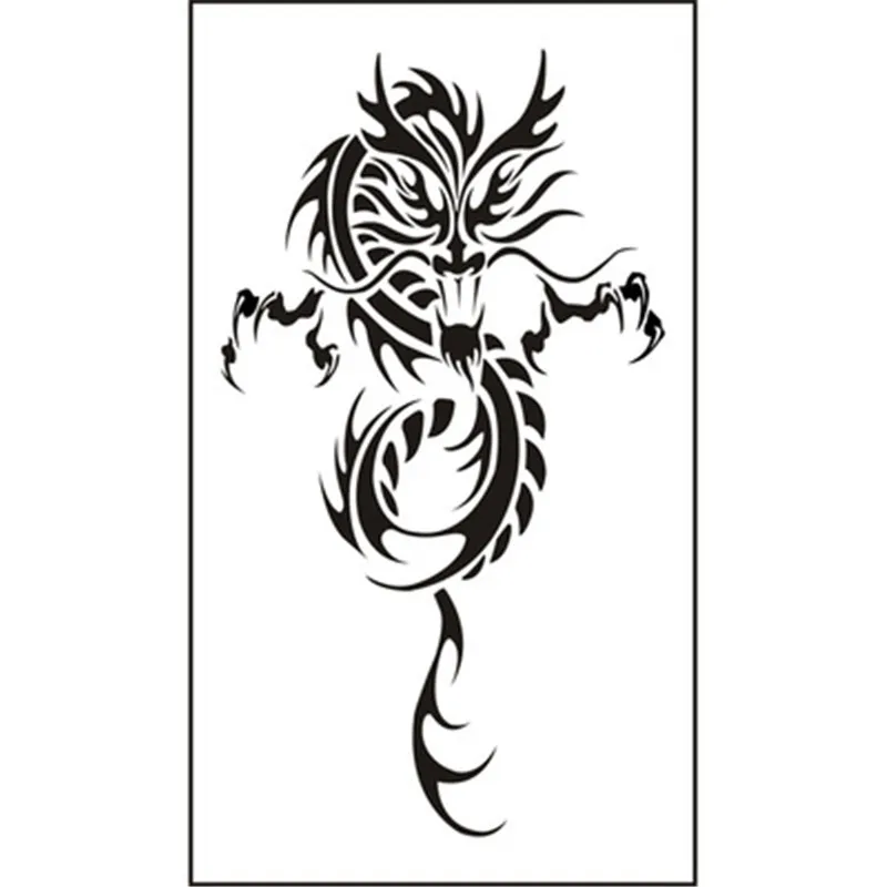 

Временная тату-наклейка 5 шт./лот, новый дизайн, абстрактная фигурка, боди-арт, тату на талию/руку для мужчин и женщин