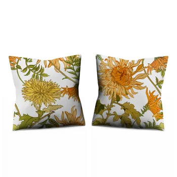 Yellow Chrysanthemum Flower Flax Pillow Cover Autumn Home Decoration Pillow Case Sofa Back Cushion Cushion Cover
Yellow Chrysanthemum Flower Flax Pillow Cover Autumn Home Decoration Pillow Case Sofa Back Cushion Cushion Cover