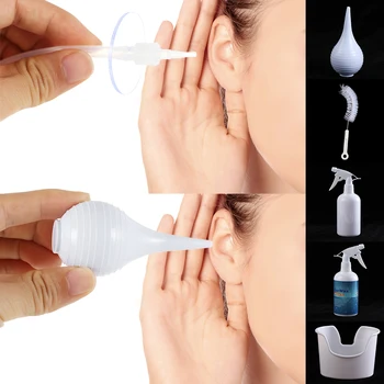 1 Set Ear Irrigation Cleaning Kit Ear Wax Ear Washing Syringe Squeeze Bulb Earwax Remover For Adults Kids Ear Care Cotton Swabs
1 Set Ear Irrigation Cleaning Kit Ear Wax Ear Washing Syringe Squeeze Bulb Earwax Remover For Adults Kids Ear Care Cotton Swabs
