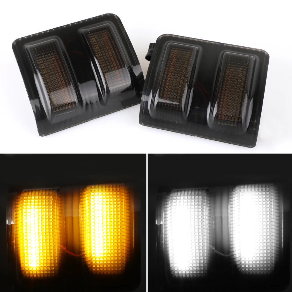 Turn Signal Light LED Side Marker Sequential Blinker Led Amber White Lamp 2PCS For F-150 13-14,F-250,F-350,F-450,F-550 08-16
Turn Signal Light LED Side Marker Sequential Blinker Led Amber White Lamp 2PCS For F-150 13-14,F-250,F-350,F-450,F-550 08-16