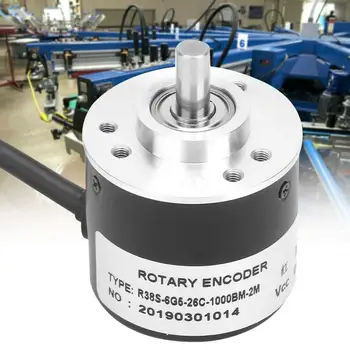 Rotary Encoder 6mm Spindle Universal 5-26V AB Two-phase Signal Encoder Open-collector Output 6mm Shaft with 2M Cable
Rotary Encoder 6mm Spindle Universal 5-26V AB Two-phase Signal Encoder Open-collector Output 6mm Shaft with 2M Cable
