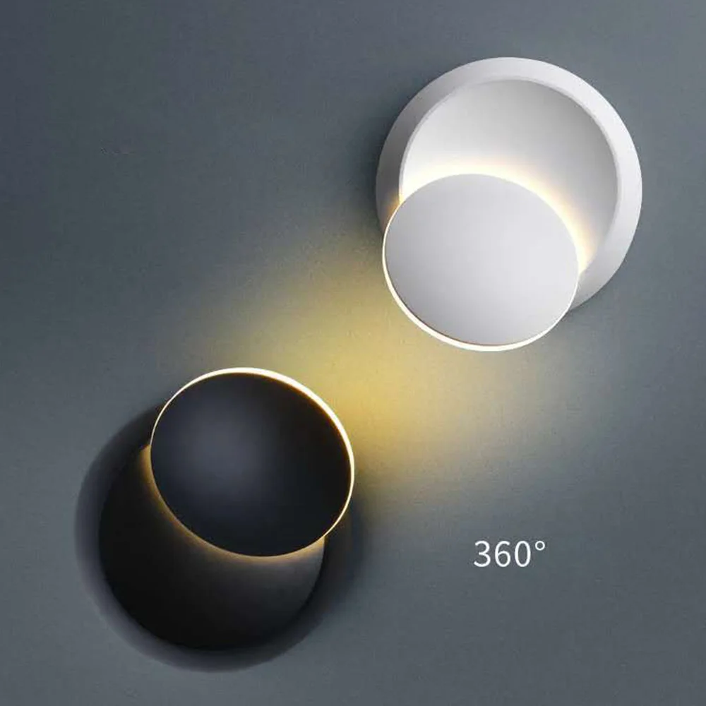 90-260V LED Wall Lamp 360 Degree Rotation Adjustable Bedside Light Innovative Wall Lamp Aisle Round Lamp NEW
90-260V LED Wall Lamp 360 Degree Rotation Adjustable Bedside Light Innovative Wall Lamp Aisle Round Lamp NEW