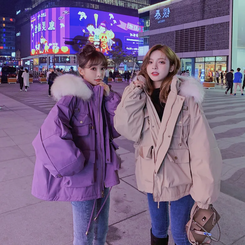 Photo Shoot 2019 Winter New Style Parka Short Workwear down Jacket Cotton-padded Clothes Korean-style Loose-Fit Network Red Tide
Photo Shoot 2019 Winter New Style Parka Short Workwear down Jacket Cotton-padded Clothes Korean-style Loose-Fit Network Red Tide