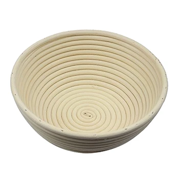 Round Bread Proofing Basket Natural Rattan Bread Fermentation Bread Fermentation Basket Storage Basket
Round Bread Proofing Basket Natural Rattan Bread Fermentation Bread Fermentation Basket Storage Basket