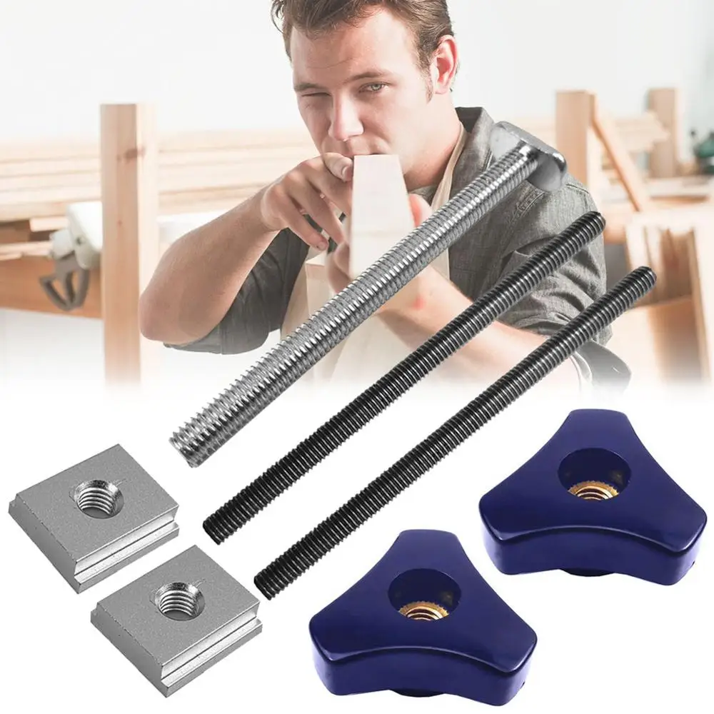 M6 M8 Nut Threaded Rod T-shaped Slide Track Jig Fixture Saw Table Chute for Router Table Bandsaws Woodworking DIY Tools
M6 M8 Nut Threaded Rod T-shaped Slide Track Jig Fixture Saw Table Chute for Router Table Bandsaws Woodworking DIY Tools