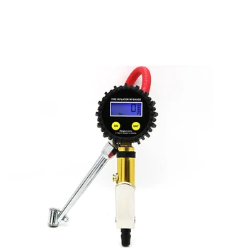 Number Display Tire pressure gauge gun inflatable filling meter barometer head pumping table nozzle
Number Display Tire pressure gauge gun inflatable filling meter barometer head pumping table nozzle