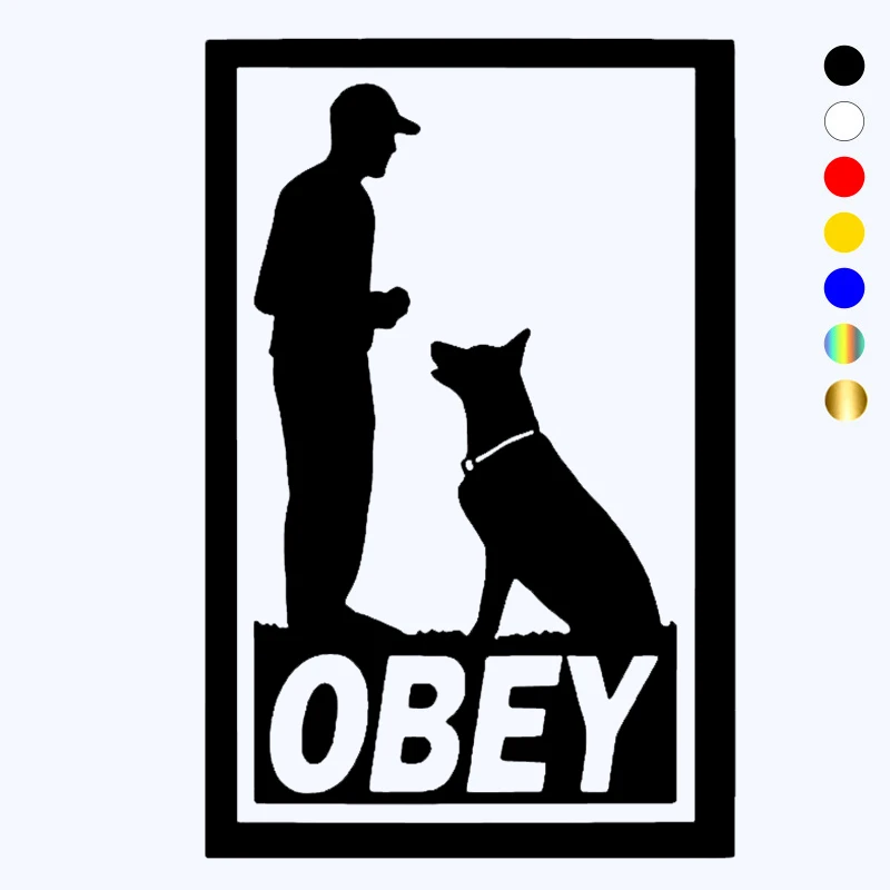 13x20 cm Die-Cut Vinyl Decal Obedience Car Sticker Waterproof Auto Decors on Car Body Bumper Rear Window
13x20 cm Die-Cut Vinyl Decal Obedience Car Sticker Waterproof Auto Decors on Car Body Bumper Rear Window