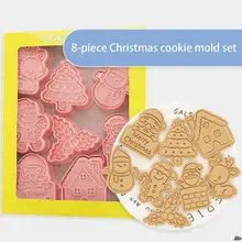 8Pcs/Set Pink Diy Cartoon 3D Christmas Cookie Fondant Cutter Diy Biscuit Molds Baking Mould Decorating Tools
8Pcs/Set Pink Diy Cartoon 3D Christmas Cookie Fondant Cutter Diy Biscuit Molds Baking Mould Decorating Tools