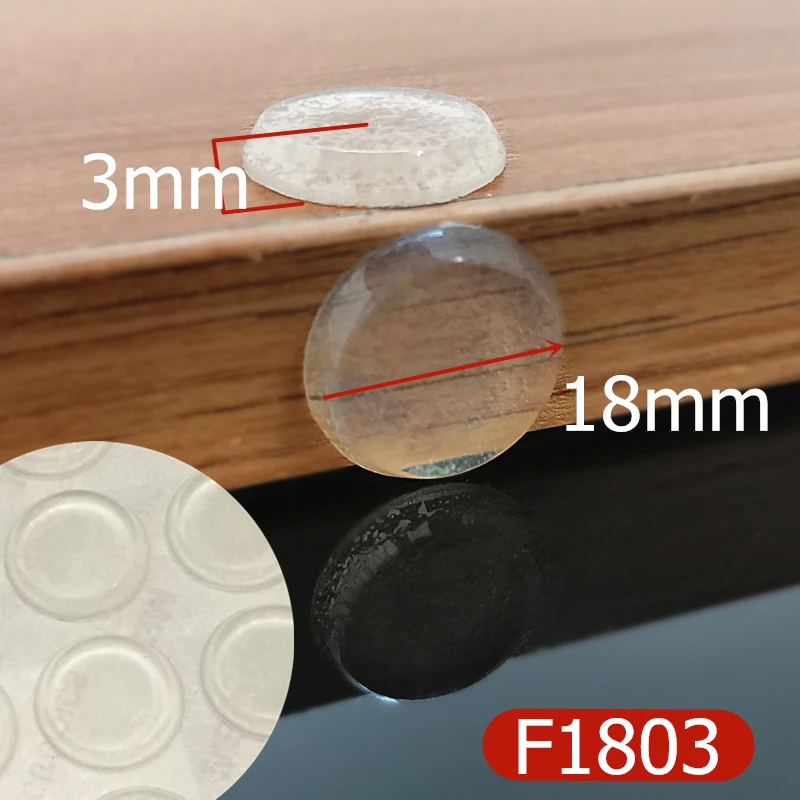Самоклеящиеся силиконовые накладки для дверей шкафов ограничители резиновая