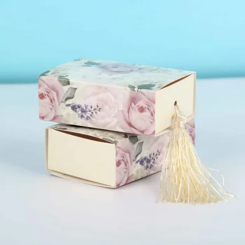 40pcs Floral Candy Box Drawer Design Party Favor Boxes Craft Paper Box with Tassel for Pulling
40pcs Floral Candy Box Drawer Design Party Favor Boxes Craft Paper Box with Tassel for Pulling