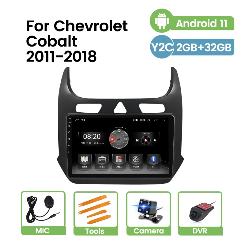 TomoStrong Android 11 Car Stereo Radio Multimedia Player For Chevrolet Cobalt 2 2011 2012 2013-2018 Gps Navigation Carplay WiFi
TomoStrong Android 11 Car Stereo Radio Multimedia Player For Chevrolet Cobalt 2 2011 2012 2013-2018 Gps Navigation Carplay WiFi