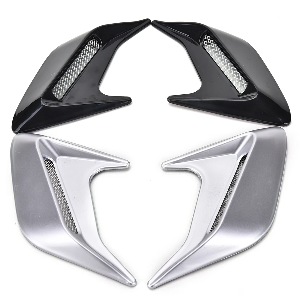 2pcs Car Auto Side Vent Air Flow Fender Intake Sticker Car Simulation Side Vents Decorative Silver,Black color
2pcs Car Auto Side Vent Air Flow Fender Intake Sticker Car Simulation Side Vents Decorative Silver,Black color