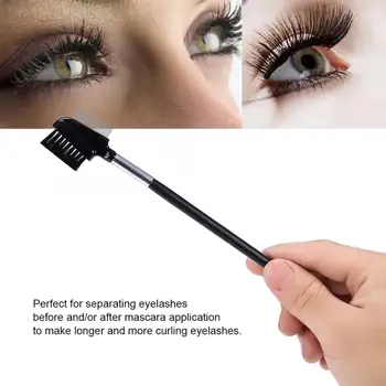 Professional Cosmetics Brushes Stainless Steel Eyebrow Eyelash Comb Brush Eyelash Extension Cosmetic Eyebrow Makeup Brushes
Professional Cosmetics Brushes Stainless Steel Eyebrow Eyelash Comb Brush Eyelash Extension Cosmetic Eyebrow Makeup Brushes