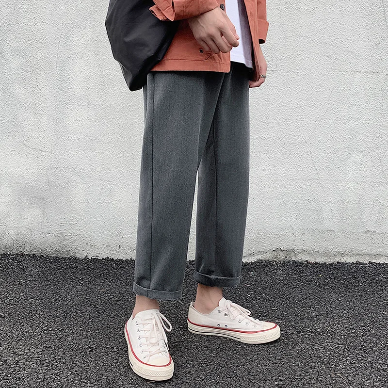 Loose And Plus-sized Straight-Cut Casual Trousers Men 2019 Autumn New Style Korean-style Trend Students Versatile Athletic Pants
Loose And Plus-sized Straight-Cut Casual Trousers Men 2019 Autumn New Style Korean-style Trend Students Versatile Athletic Pants