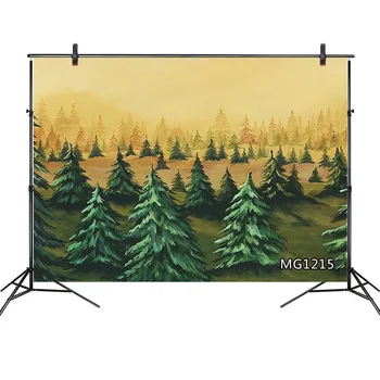 LB Polyester & Vinyl Hand Drawn Fir Forest Christmas Photography Backdrop Xmas Spruce Tree Photo Background Studio Prop
LB Polyester & Vinyl Hand Drawn Fir Forest Christmas Photography Backdrop Xmas Spruce Tree Photo Background Studio Prop